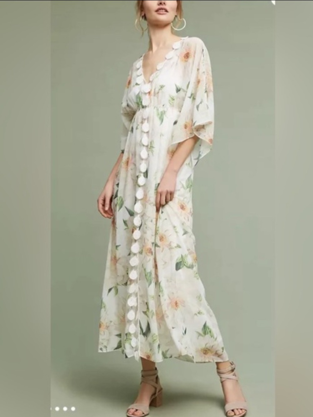 Dahlia Floral Maxi Dress by FARM Rio for Anthropologie
